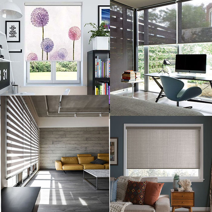 Các mẫu rèm cuốn, màn cuốn phổ biến nhất trên thị trường hiện nay