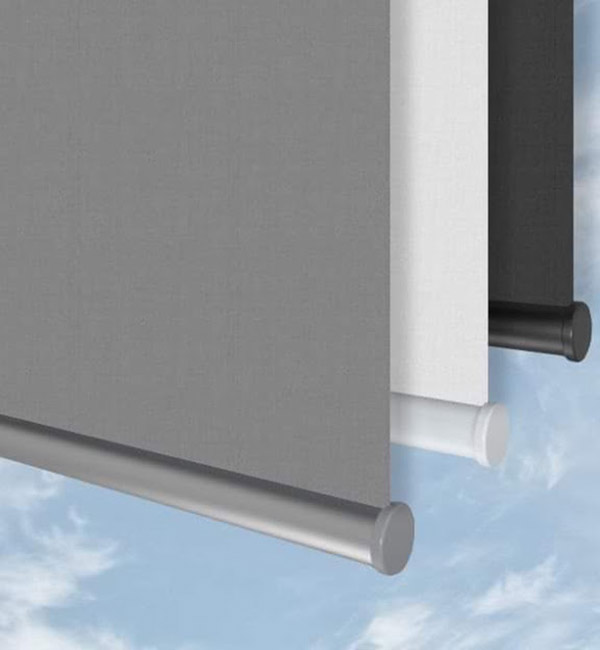 Rèm cuốn vải trơn mẫu rèm cuốn giá rẻ thường dùng cho văn phòng