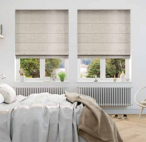 Rèm roman cửa sổ phòng ngủ cách nhiệt cản sáng