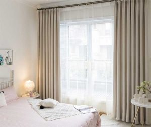 Rèm vải chống sáng đẹp cho phòng ngủ